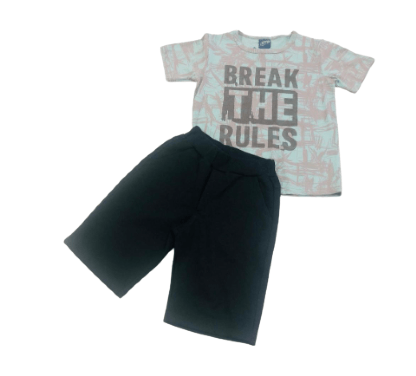CONJUNTO JUVENIL MASCULINO - TAMANHO 4 AO 10 # 9860/91 - PASSAGEM SECRETA