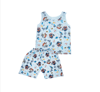 Pijama-Estampado-Regata-Curto-Masculino---Tamanho-1-Ao-3---200295