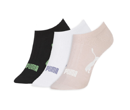 KIT MEIA SAPATILHA ESPORTIVA - PUMA - FEMININO - 3 PARES # 4755.001 - SELENE