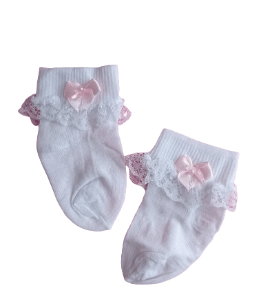 MEIA BORDADA COM APLICAÇÕES VARIADAS - TAMANHO 00 AO G # 0022 - BRANDO