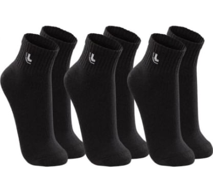 KIT MEIA SPORT - 3 UNIDADES - TAMANHO 37 AO 48 # 03223-089 - LUPO