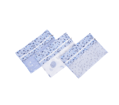 KIT SAQUINHO MATERNIDADE - 3 UNIDADES - CAPADÓCIA # 35840 - MINASREY