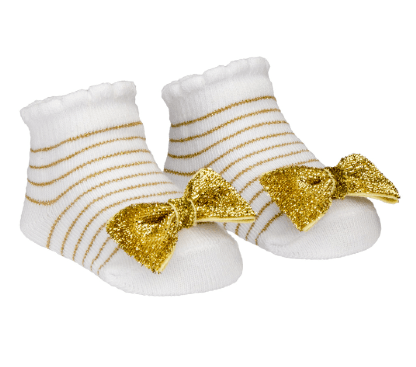 KIT MEIA FESTINHA - 2 PARES - TAMANHO RN # 0009704 - PIMPOLHO