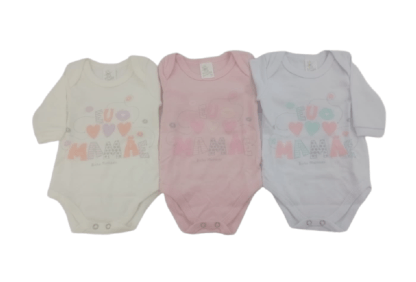 Kit-Body-Manga-Longa---Eu-Amo-A-Mamae---3-Unidades---Tamanho-Rn-Ao-G---Pe6873k