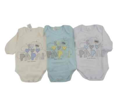 Kit-Body-Manga-Longa---Eu-Amo-O-Papai---3-Unidades---Tamanho-Rn-Ao-G---Pe6876k