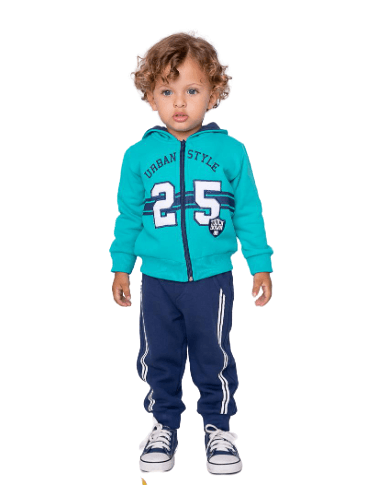 CONJUNTO INFANTIL - MASCULINO - TAMANHO 1 AO 4 # 9962 - PASSAGEM SECRETA