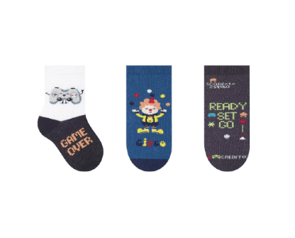 Meia-Bebe---3-Pares---Tamanho-17-Ao-20---1451-001
