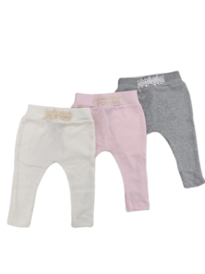 KIT CULOTE SARUEL SEM PÉ - 3 UNIDADES - TAMANHO RN AO G # 40.025 - ROSA BEBÊ