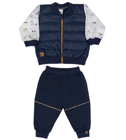CONJUNTO INFANTIL MASCULINO - TAMANHO 1 AO 4 # 191719 - SONHO MAGICO