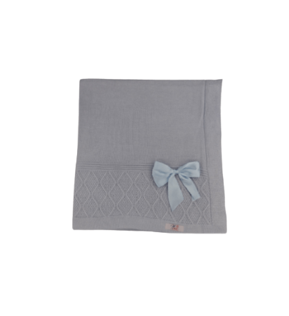 MANTA EM ACRILICO - TAMANHO UNICO   # 828 - MICHELE BABY