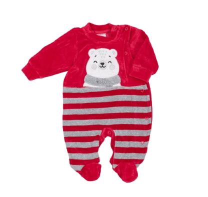 MACACÃO LONGO - MASCULINO - TAMANHO RN AO M # 4027 - FEROZ BABY