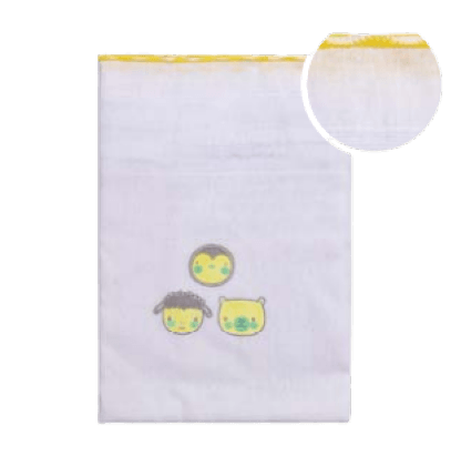TOALHA FRALDA LUXO - PINTE & BORDE - 1 UNIDADE # 770190 - INCOMFRAL
