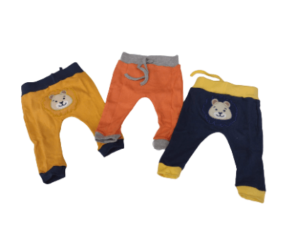 KIT CULOTE SARUEL SUEDINE SEM PÉ - 3 UNIDADES - TAMANHO RN AO G # 4101N - KORTE REKORTE