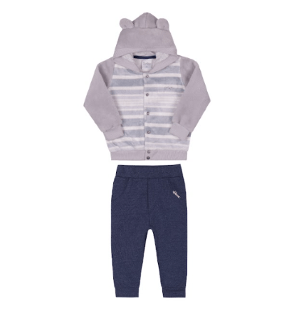 CONJUNTO INFANTIL MASCULINO - TAMANHO P AO GG # 14638 - PARAISO