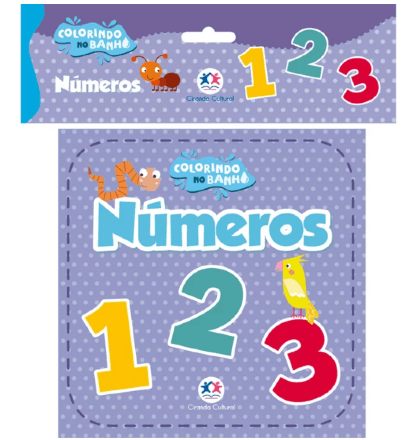LIVRO PARA BANHO - NÙMEROS # 80138 - CIRANDA CULTURAL