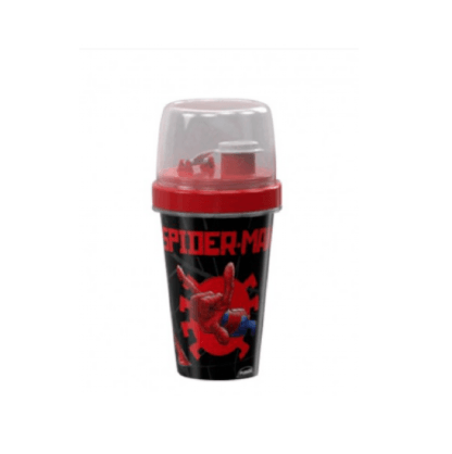 MINI SHAKEIRA HOMEM ARANHA - 320ML # 1077 - PLASUTIL