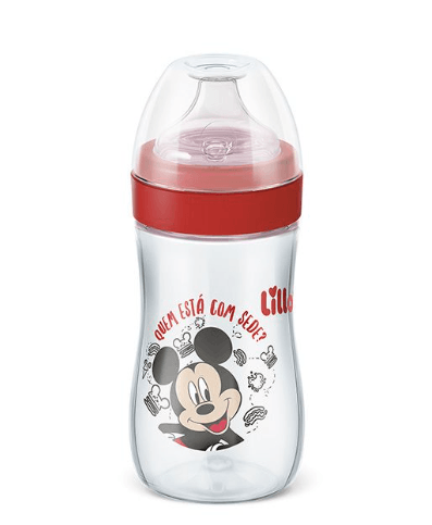 COPO EVOLUTION DISNEY COM BEBEDOR DE SILICONE - 300ML # 307301 - LILLO