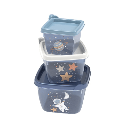 KIT 3 POTES CONECT # 13458 - PLASUTIL