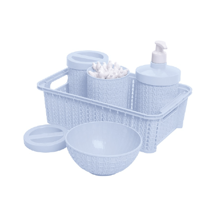 KIT HIGIENE TRAMA BABY - 5 PEÇAS # 13845 - PLASUTIL