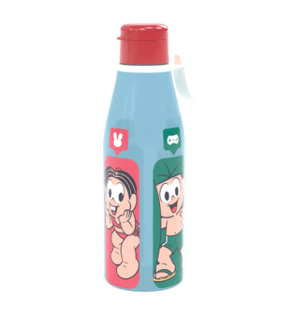 GARRAFA ABRE FACIL - TURMA DA MÔNICA - 530ML # 14568 - PLASUTIL