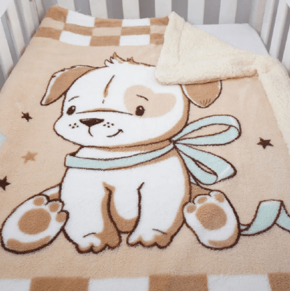 COBERTOR CARNEIRINHO DUPLA FACE - BABY JOY # 260061 - INCOMFRAL