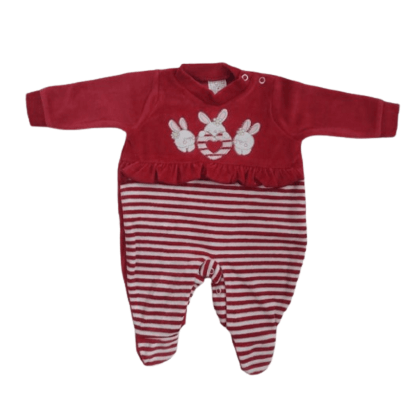 MACACÃO LONGO PLUSH - FEMININO - TAMANHO RN AO G # 2253 - PETUTINHA