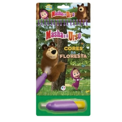LIVRO MASHA E O URSO - CORES DA FLORESTA # 96856 - CIRANDA CULTURAL