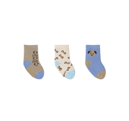 KIT MEIA COLORIDA - MASCULINO - 3 PARES - TAMANHO 16 A 20 # 0009937 - PIMPOLHO