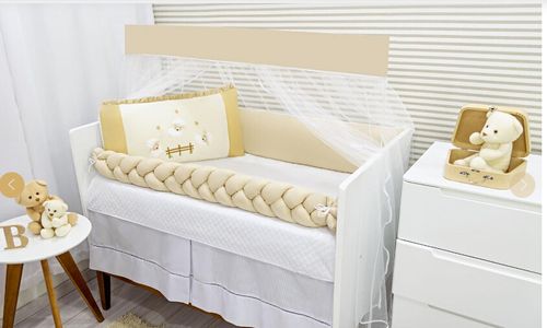 KIT BERÇO CLÁSSICA - OVELINHAS - 10 PEÇAS # 82363 - BALU BABY