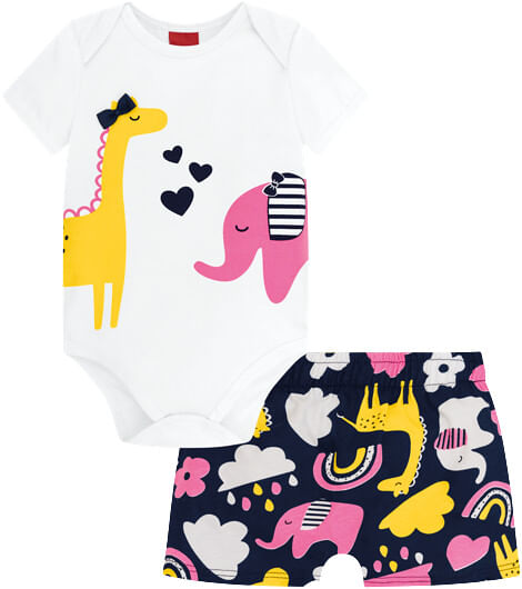 CONJUNTO FEMININO - TAMANHO P AO GG # 111987 - KYLY