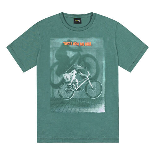 CAMISETA MASCULINO - TAMANHO 10 AO 18 # 81646 - LEMON