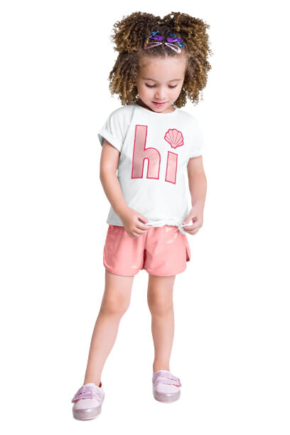 CONJUNTO FEMININO - TAMANHO 10 AO 16 # 112073 - KYLY