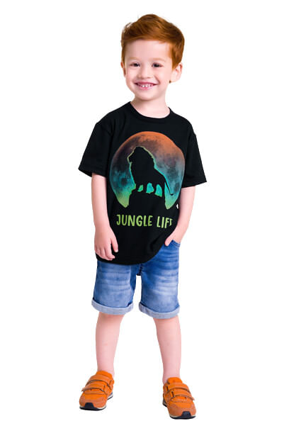 CAMISETA MASCULINO - TAMANHO 4 AO 8 # 112157 - KYLY