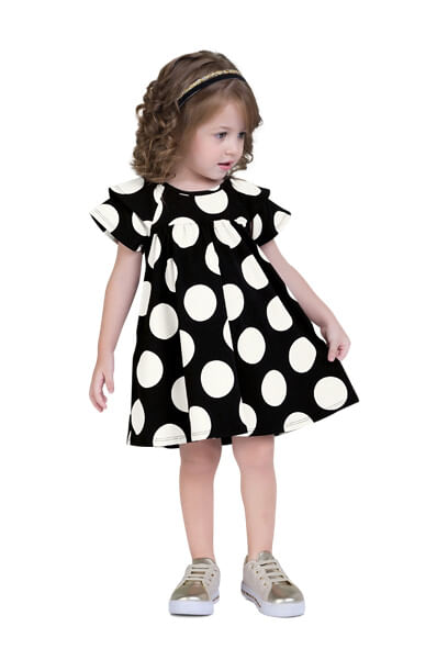 VESTIDO FEMININO - TAMANHO 4 AO 8 # 14936 - MILON