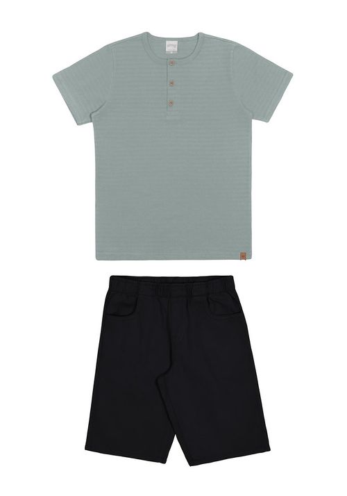 CONJUNTO INFANTIL - MASCULINO - TAMANHO 4 AO 10 # 39749 - LUNENDER ALAKAZOO