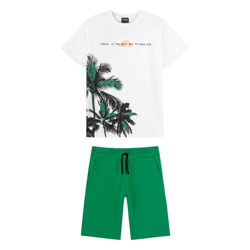CONJUNTO JUVENIL - MASCULINO - TAMANHO  10 AO 18 # 81660 - LEMON
