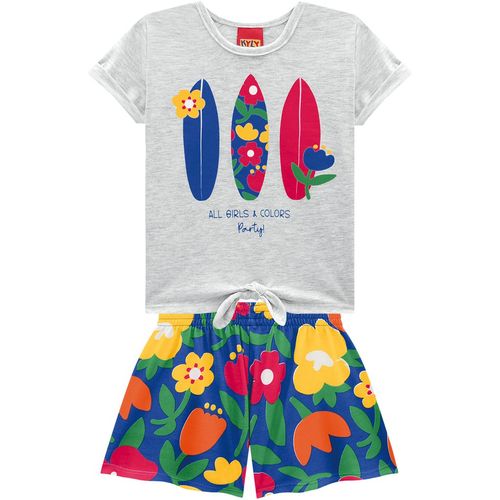 CONJUNTO INFANTIL - FEMININO - TAMANHO 4 AO 8 # 112070 - KYLY