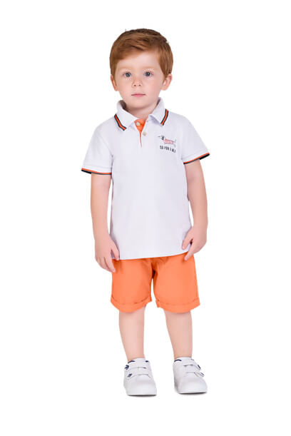 CONJUNTO INFANTIL - MASCULINO - TAMANHO 4 AO 8 # 15074 - MILON