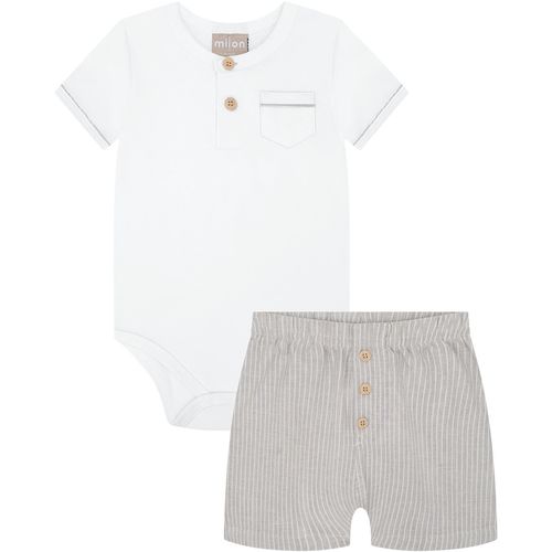 CONJUNTO INFANTIL - MASCULINO - TAMANHO  P AO GG #15039 - MILON
