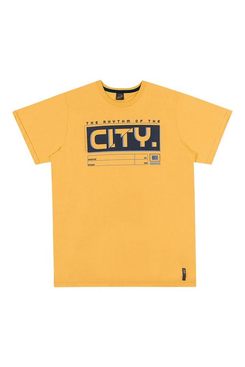 CAMISETA JUVENIL - MASCULINO - TAMANHO 10 AO 18 # 26877 - ELIAN