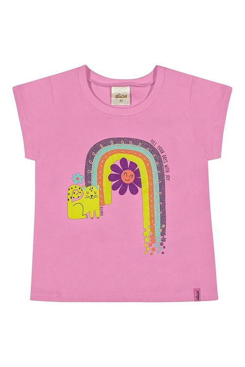 BLUSA INFANTIL -  FEMININO - TAMANHO 4 AO 8 # 231805 - ELIAN