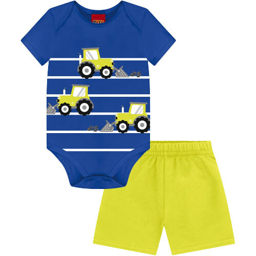 CONJUNTO INFANTIL - MASCULINO - TAMANHO P AO GG # 112003 - KYLY