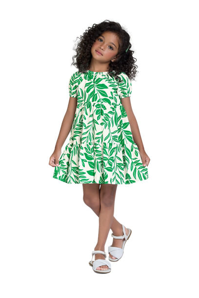 VESTIDO INFANTIL - FEMININO - TAMANHO 2 AO 3 # 14998 - MILON