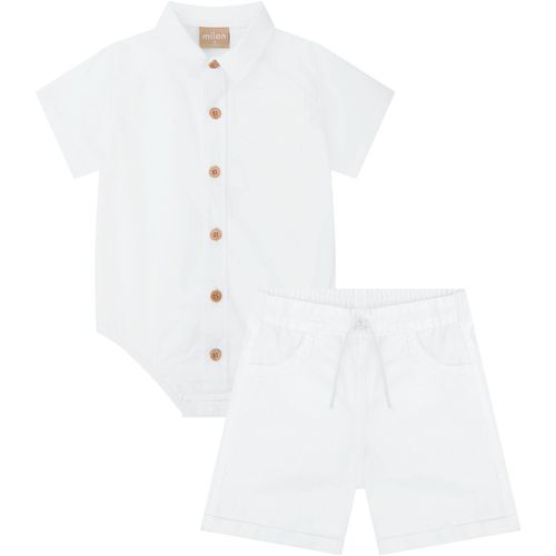 CONJUNTO INFANTIL - MASCULINO - TAMANHO P AO GG # 14912 - MILON
