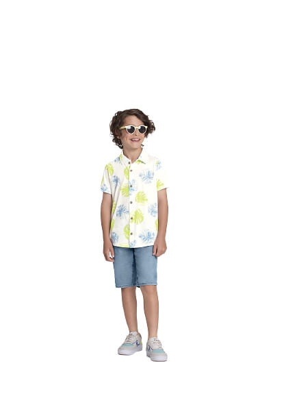 CAMISA JUVENIL - MASCULINO - TAMANHO 12 AO 16 # 39730 - LUNENDER ALAKAZOO