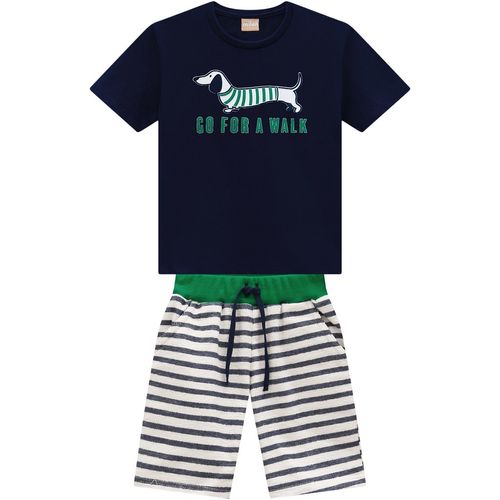 CONJUNTO INFANTIL - MASCULINO - TAMANHO 4 AO 8 # 15075 - MILON