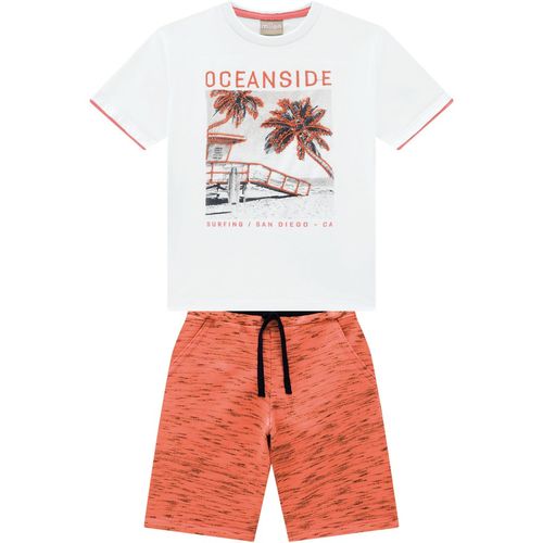 CONJUNTO INFANTIL - MASCULINO - TAMANHO 4 AO 8 # 15103 -  MILON
