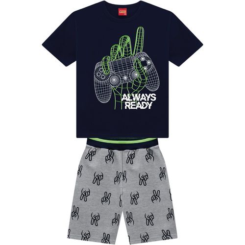 CONJUNTO INFANTIL - MASCULINO - TAMANHO 4 AO 8 # 112208 - KYLY