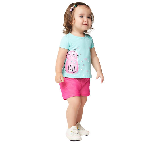 BLUSA INFANTIL- FEMININA- TAMANHO  P AO G #11011 KIKO & KIKA