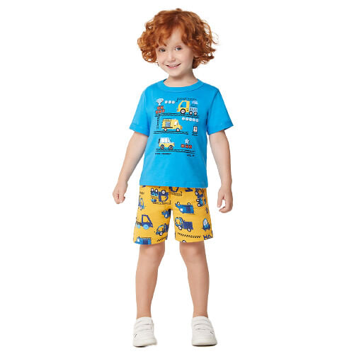 CAMISETA INFANTIL - MASCULINO - TAMANHO 1 AO 3 # 11151 -  KIKO & KIKA